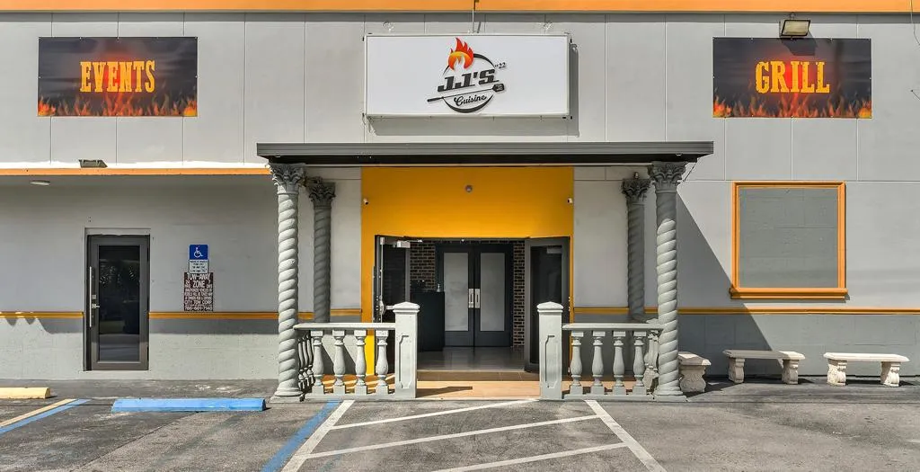 JJs Cusine - front entrance